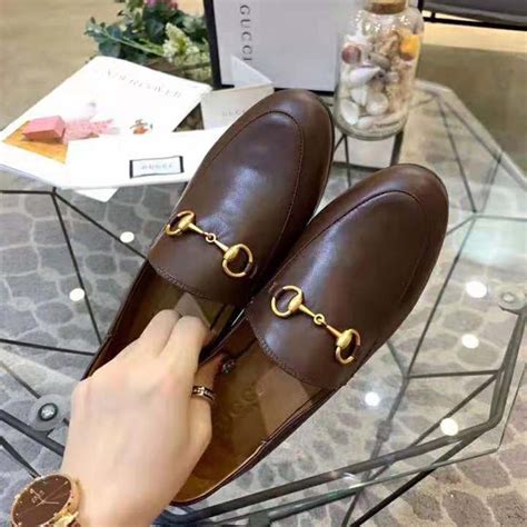 gucci loafers brown women us.